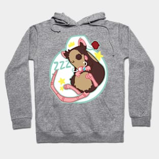 royal nap, sleepy rat Hoodie